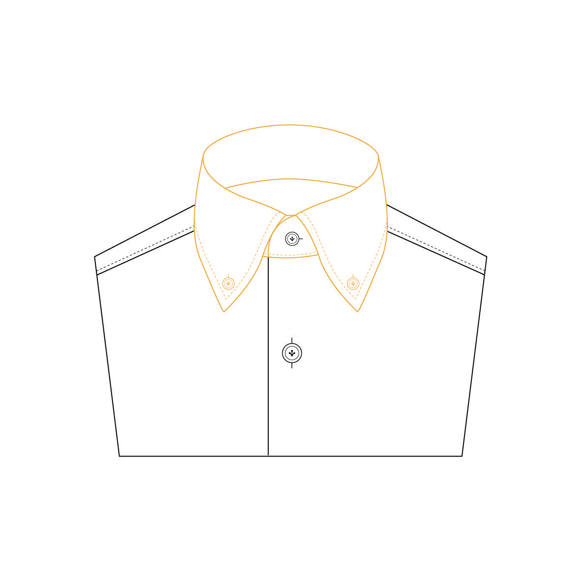 Senszio Garment Finals V2 Shirt Collar Button Down