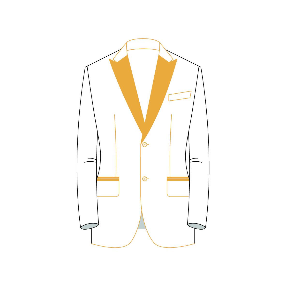 Senszio Garment Finals V2 Tuxedo Jacket Style 1