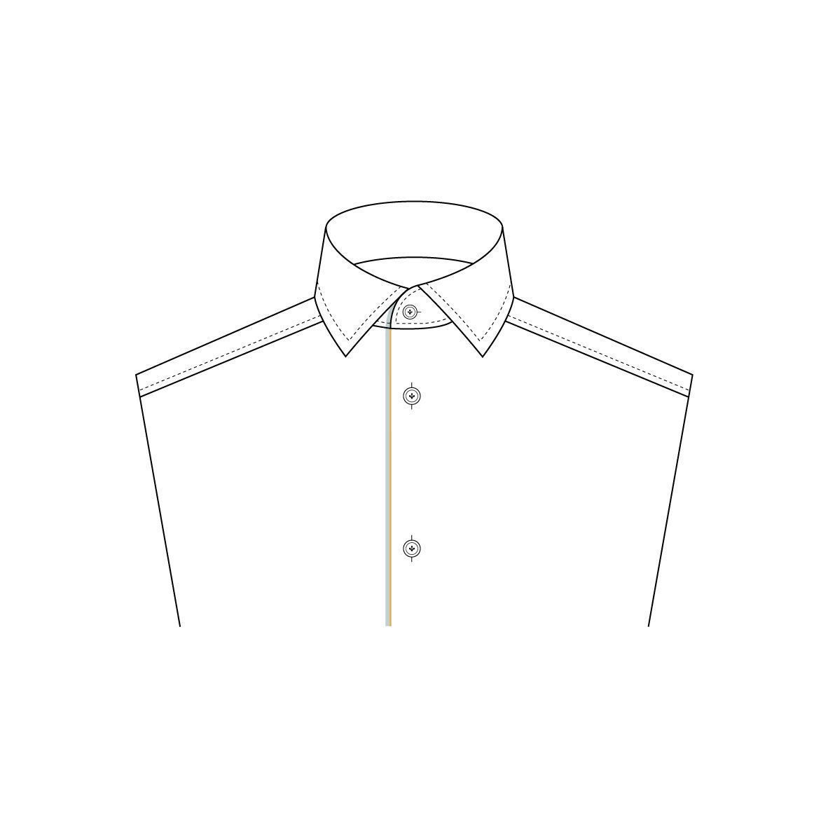 Senszio Garment Finals V1 Shirt Front Plain