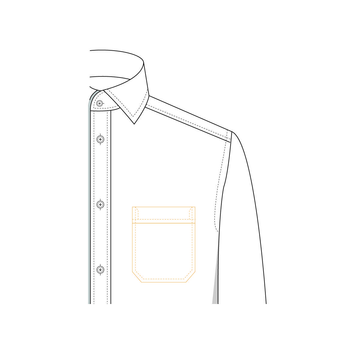 Senszio Garment Finals V1 Shirt Pocket Classic