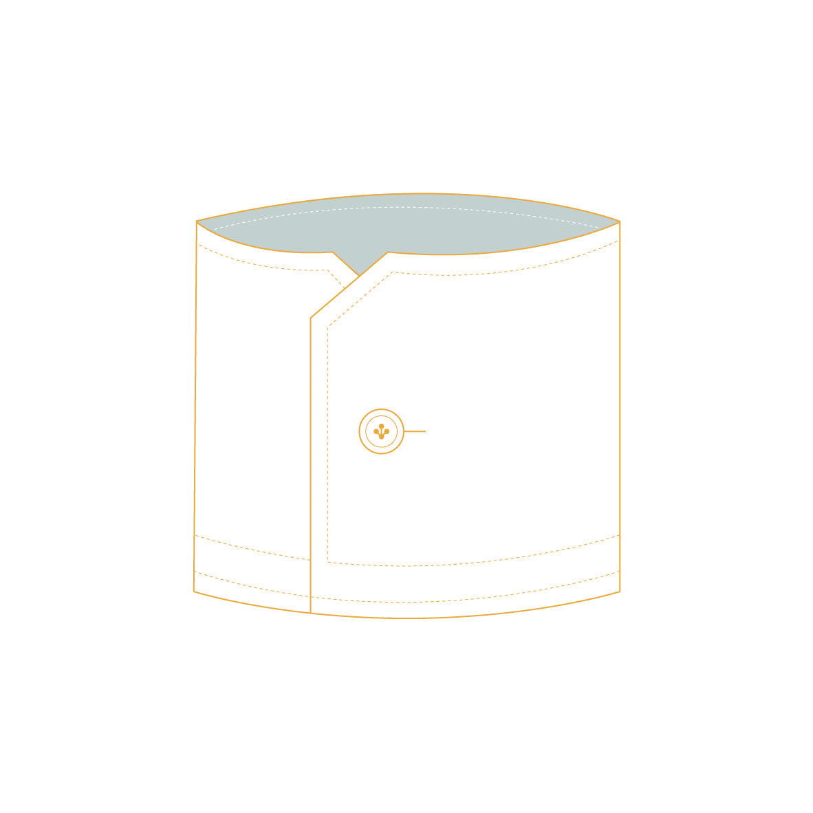 Senszio Garment Finals V2 Cuff Single 1 Button