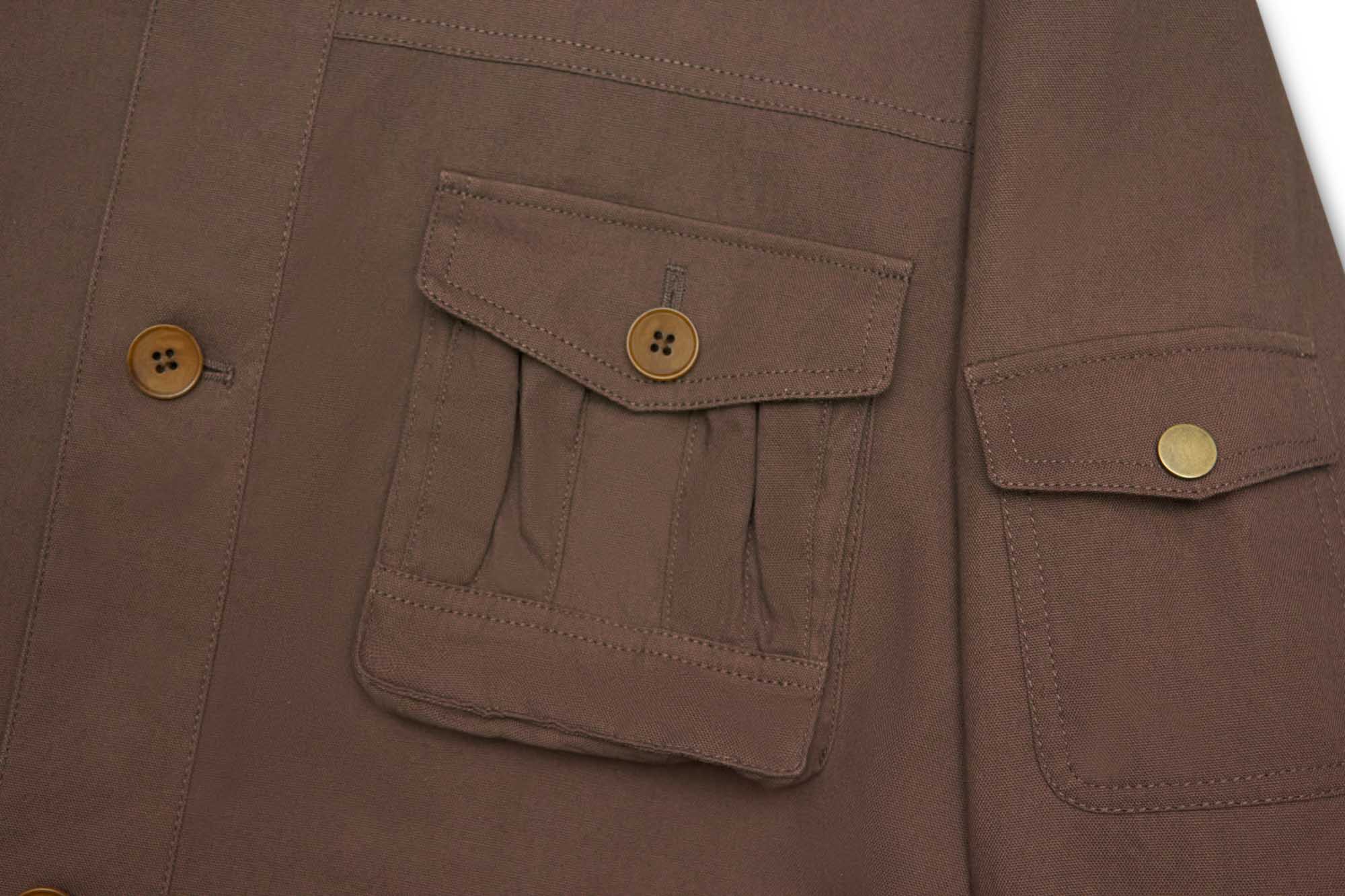 Brown Safari Jacket 02