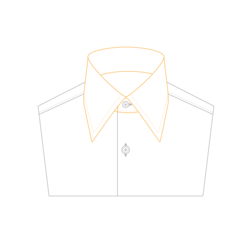 110 High Semi Spread Collar